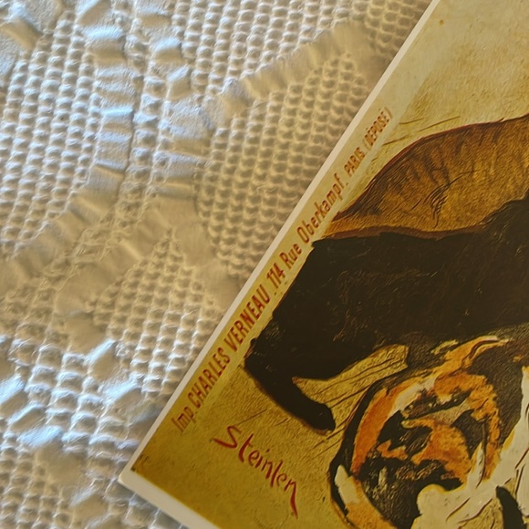 Vintage French Poster! Lait Pur Sterilise! Colorful ready to be framed! - Picture 8 of 12